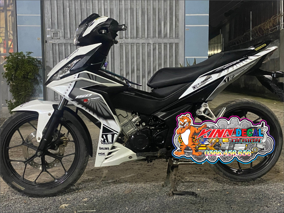 Tem Rời Winner V1 mẫu LB màu trắng đen xám