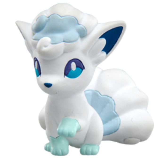 Mô hình pokemon giá rẻ Vulpix Cửu vĩ trắng 1792 7