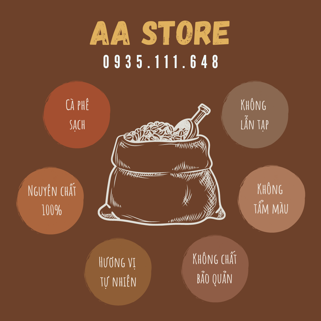 500g cà phê Original rang xay nguyên chất 100%