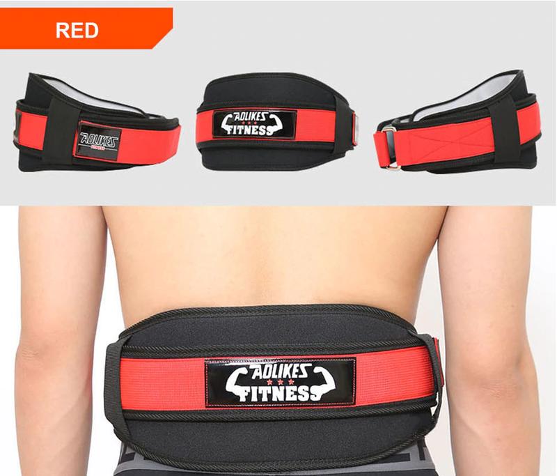 Đai lưng hỗ trợ tập GYM nâng tạ Aolikes