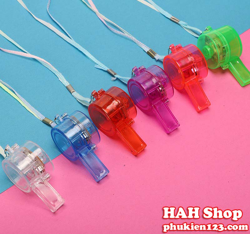 Còi Đồ Chơi Có Đèn Led Phát Sáng Cho Bé TE04