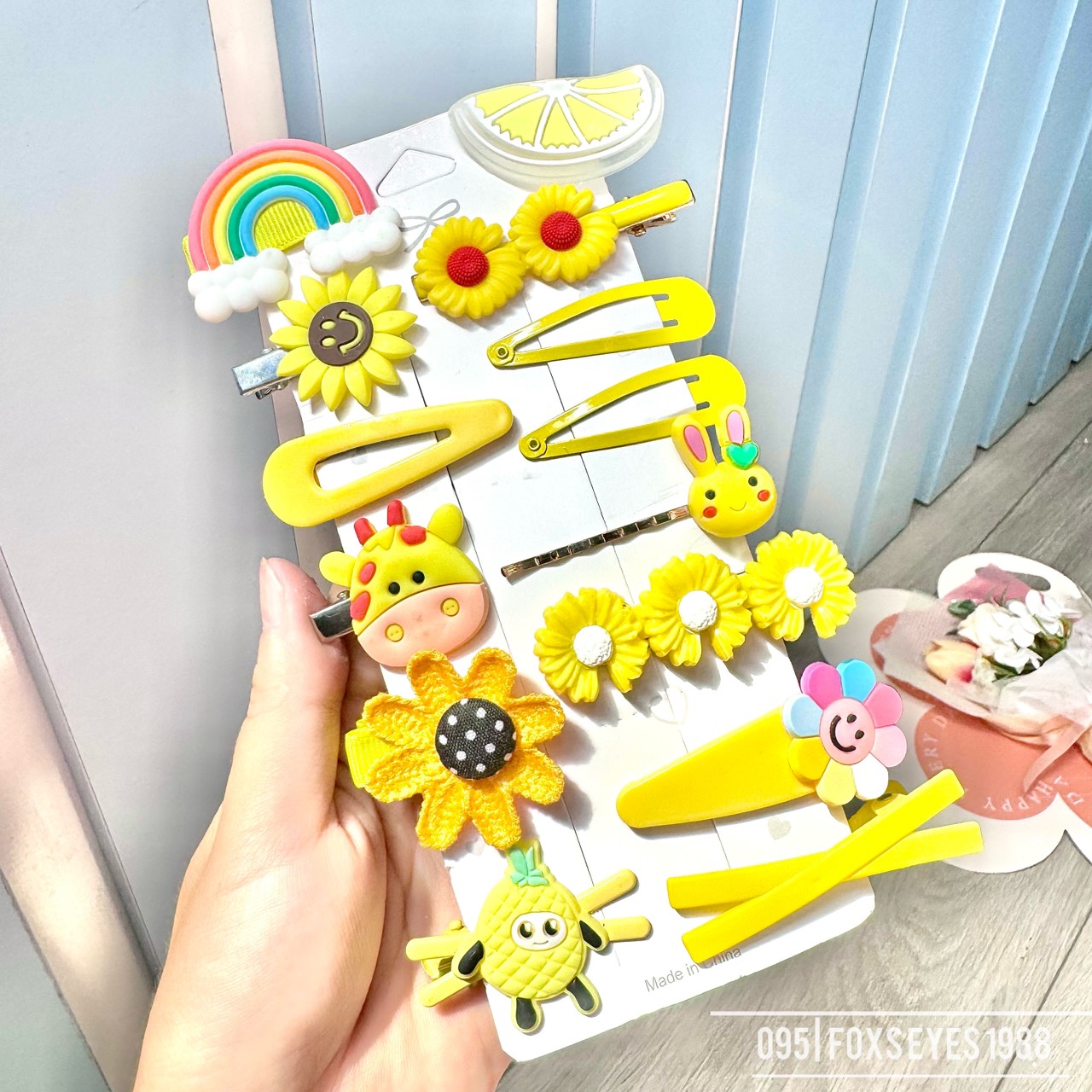 Set 14 Kẹp Tóc Hoạt Hình Xinh Xắn Cho Bé Gái Phụ Kiện Tóc Bé Gái Đáng Yêu