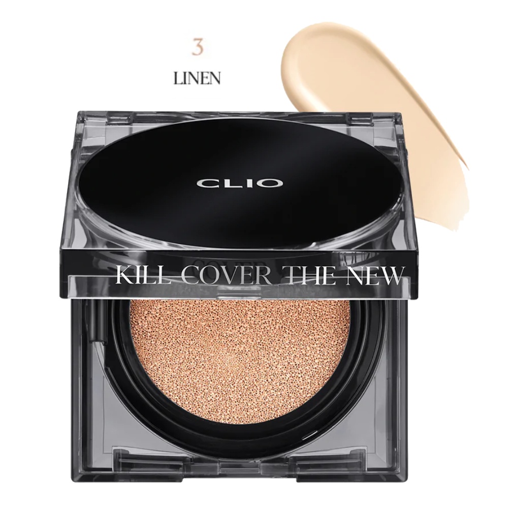 Phấn nước che khuyết điểm hoàn hảo clio kill cover the new founwear cushion spf50+ pa+++ 15g