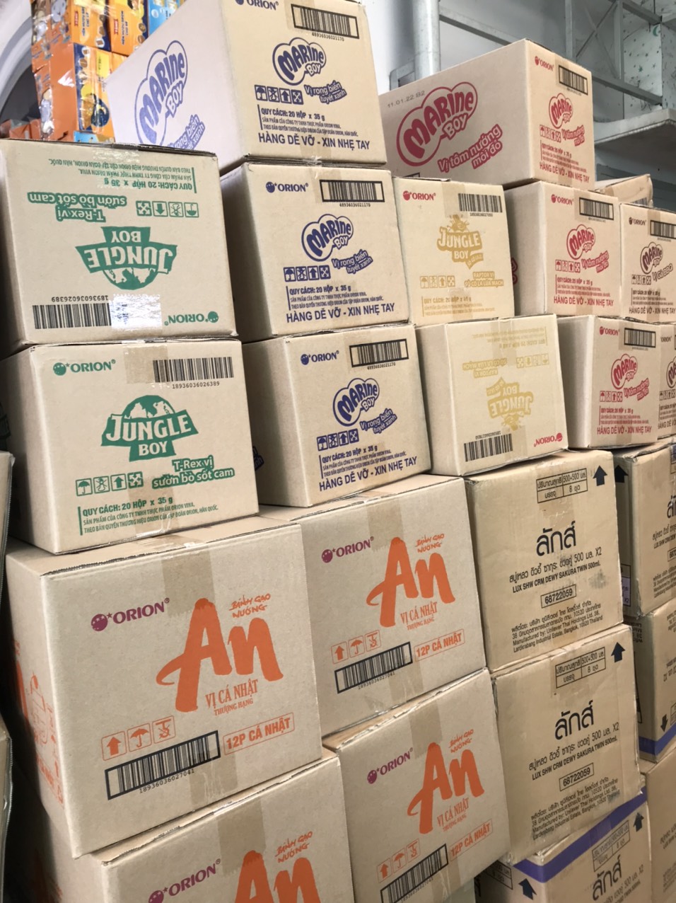 BÁNH CÁ MARINE BOY 35g