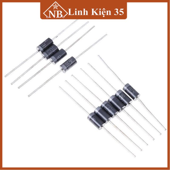 Combo 5 diode bán dẫn xung Her308 3A, Her208 2A 1000V