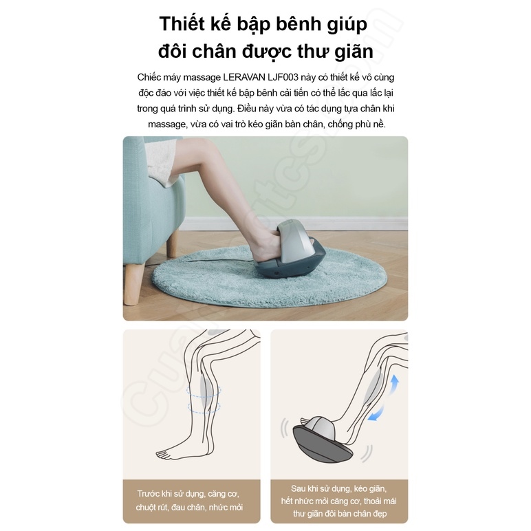 ☽  Máy massage chân LERAVAN LJF003 Xiaomi