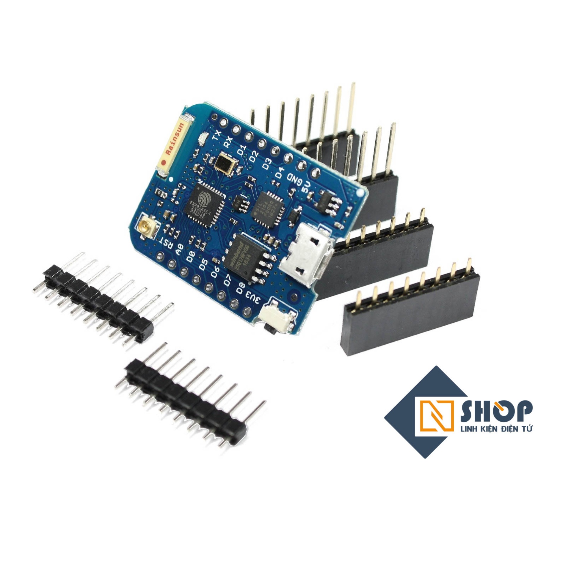 Mạch Wifi ESP8266 NodeMCU Lua D1 Mini Pro