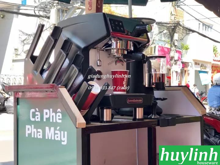 [HCM][Trả góp 0%]Máy pha cà phê cho quán Gemilai CRM3200 - 1 group