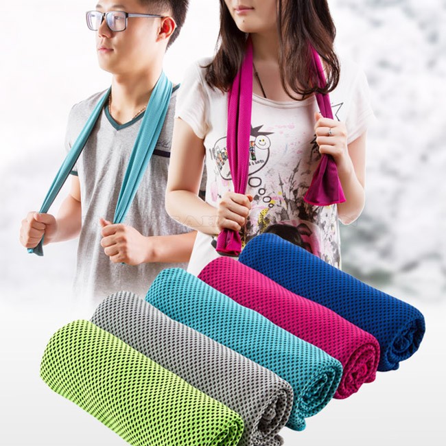 Khăn lạnh tập thể thao làm mát đa năng 93x30 cm