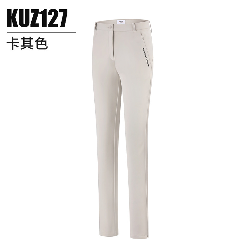 PGM Women Golf Pants Autumn and Winter Slim Fit Trousers Soft Elastic  Casual Multicolor Golf Wear