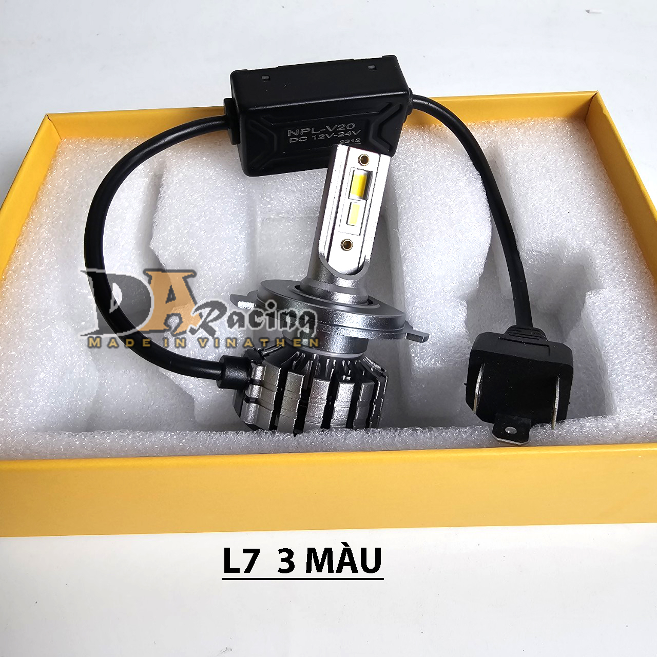 BÓNG ĐỀN LED L7 ĐỔI 3 CHẾ ĐỘ ÁNH SÁNG