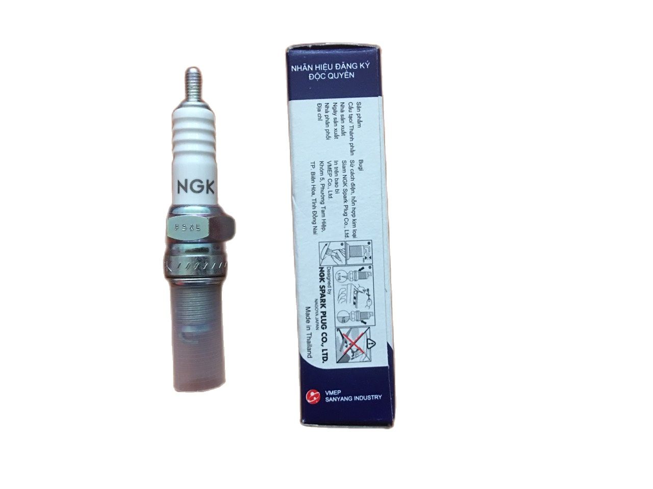 Bugi NGK C6HSA Made in Thailand chính hãng SYM [HUNGCLE]