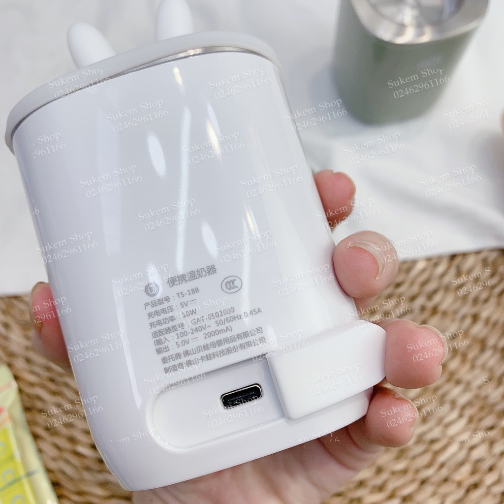 Máy Hâm Sữa Mini Jiffi Hâm Sữa Siêu Tốc - Sukem Shop