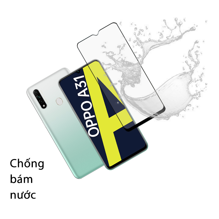 Miếng dán cường lực FULL màn hình OPPO A31