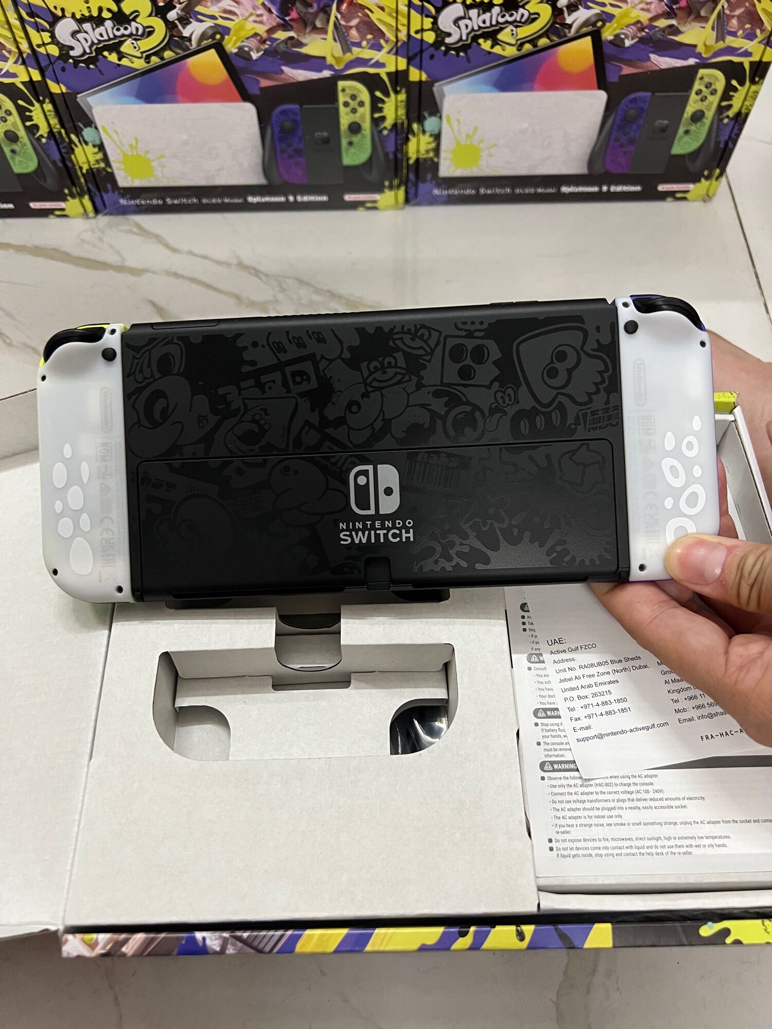 Máy Chơi Game Nintendo Switch OLED model - Splatoon 3 Edition