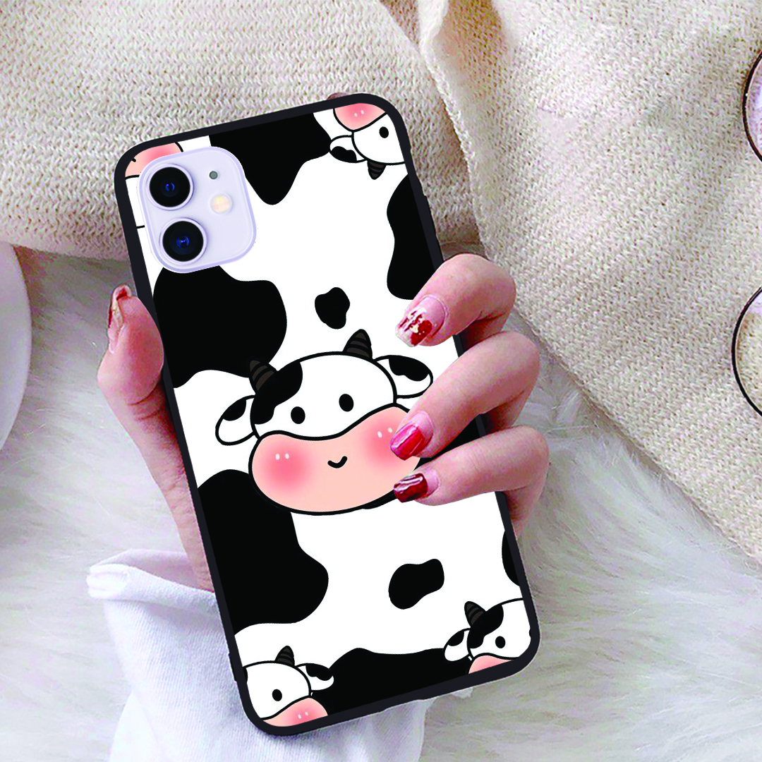 Ốp lưng iPhone 11 viền dẻo TPU BST Bò Sữa