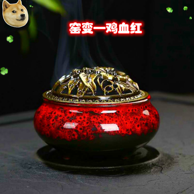 [HCM]Combo lư xông trầm + Tang 5 vien tram nu