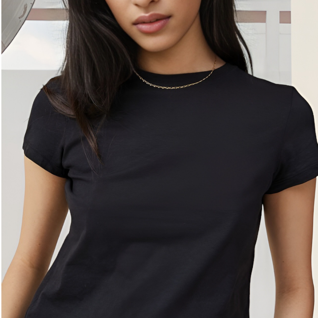 Áo Thun BabyTee Basic BLACK/WHITE/CREAM/ DARK BLUE/BROWN Mẫu Mới 2023 - Toucan Club
