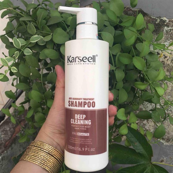 Karseell Collagen Maca Super Soft and Smooth Anti-Dandruff Shampoo 500ML