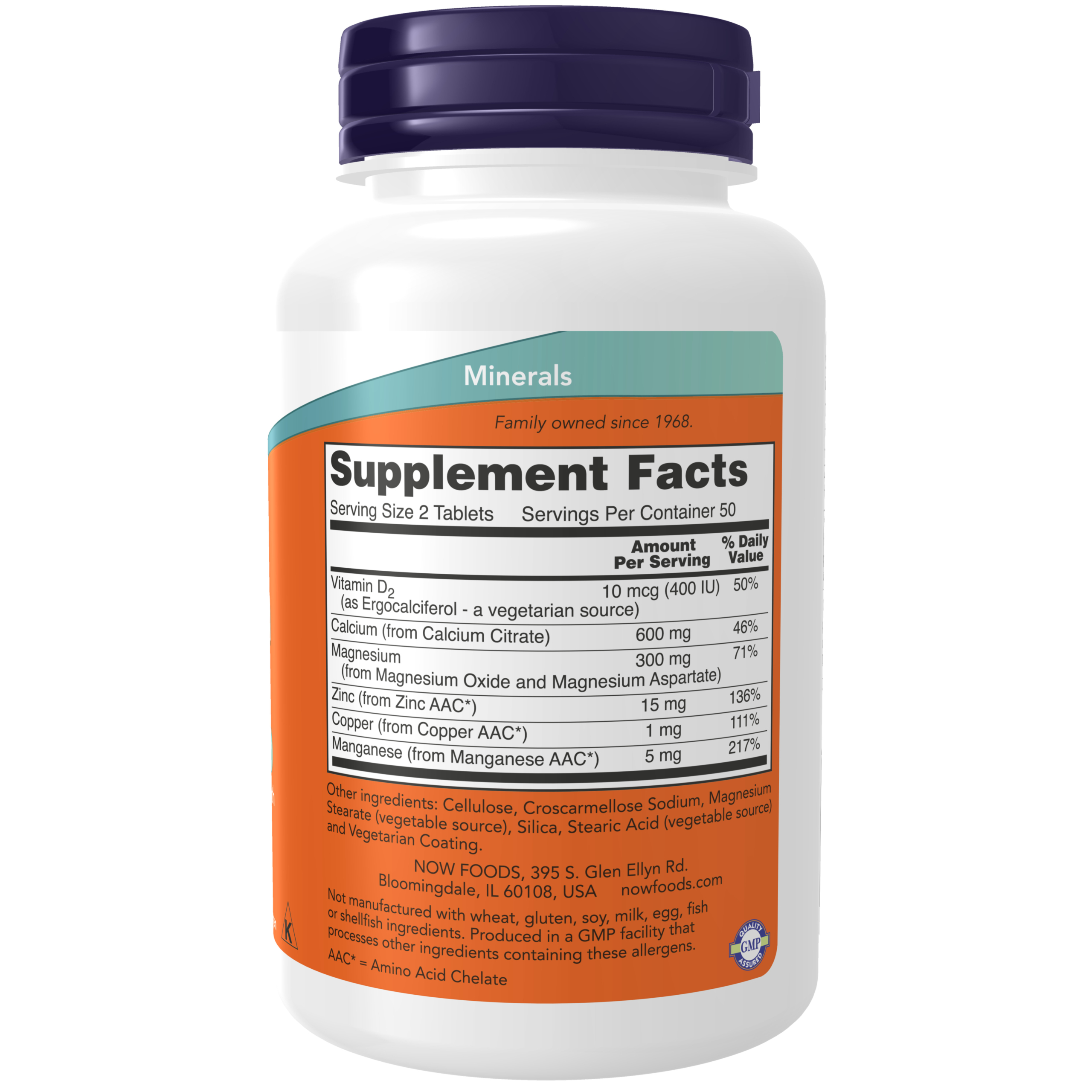 Now Foods Calcium Citrate Pills Supplement Calcium and Minerals to Help Strengthen Bones, Bottle of 100 Pills