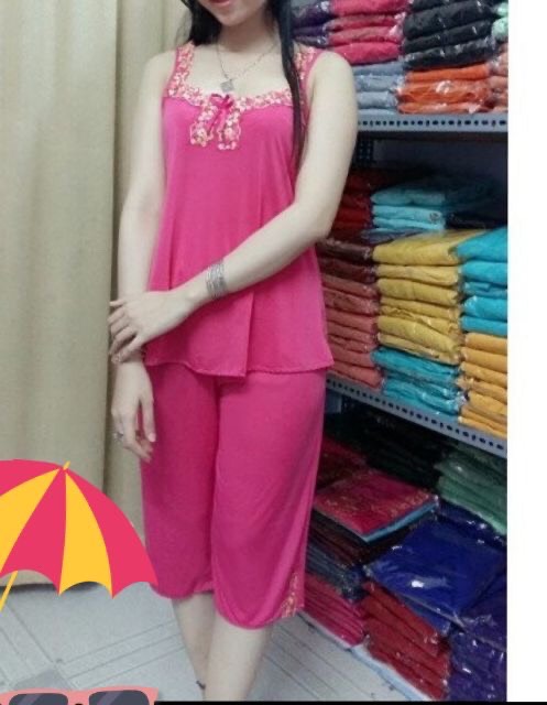 Đồ Bộ Lửng Nữ, Bộ Mặc Nhà Thun Lạnh Mát Size từ 40-65kg