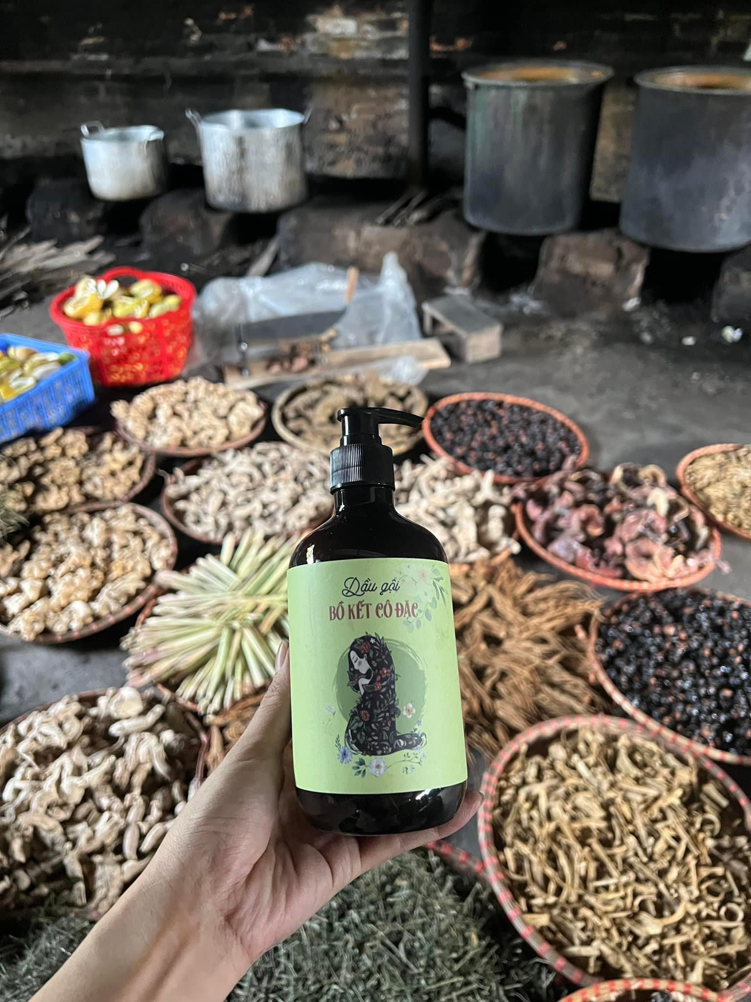 DẦU GỘI BỒ KẾT CÔ ĐẶC THẢO MỘC QUÊ 500ml
