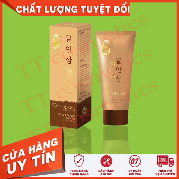 [100% Chính Hãng] sữa rửa mặt mật nhân sâm MEEA Organic