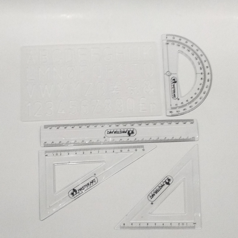 Bộ Thước Đo Bằng Nhựa MASTERART
