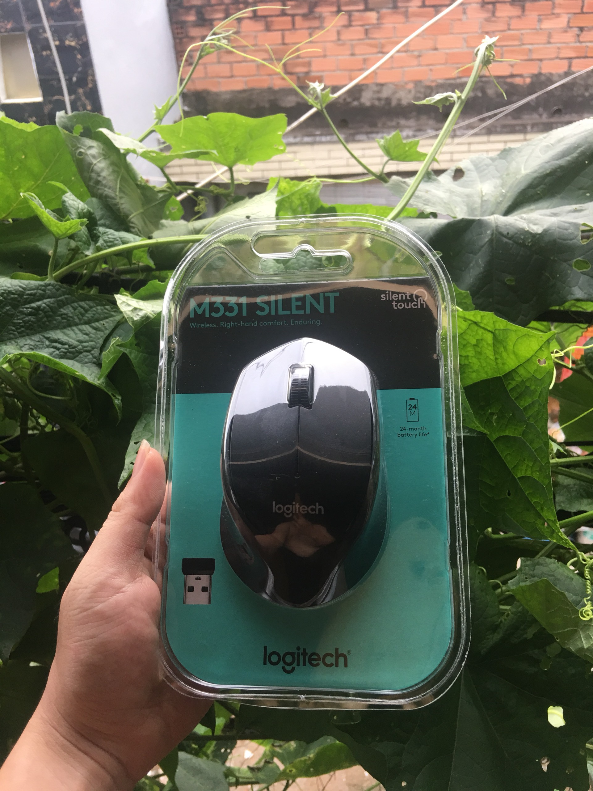 Chuột Không Dây Silent Logitech M331.