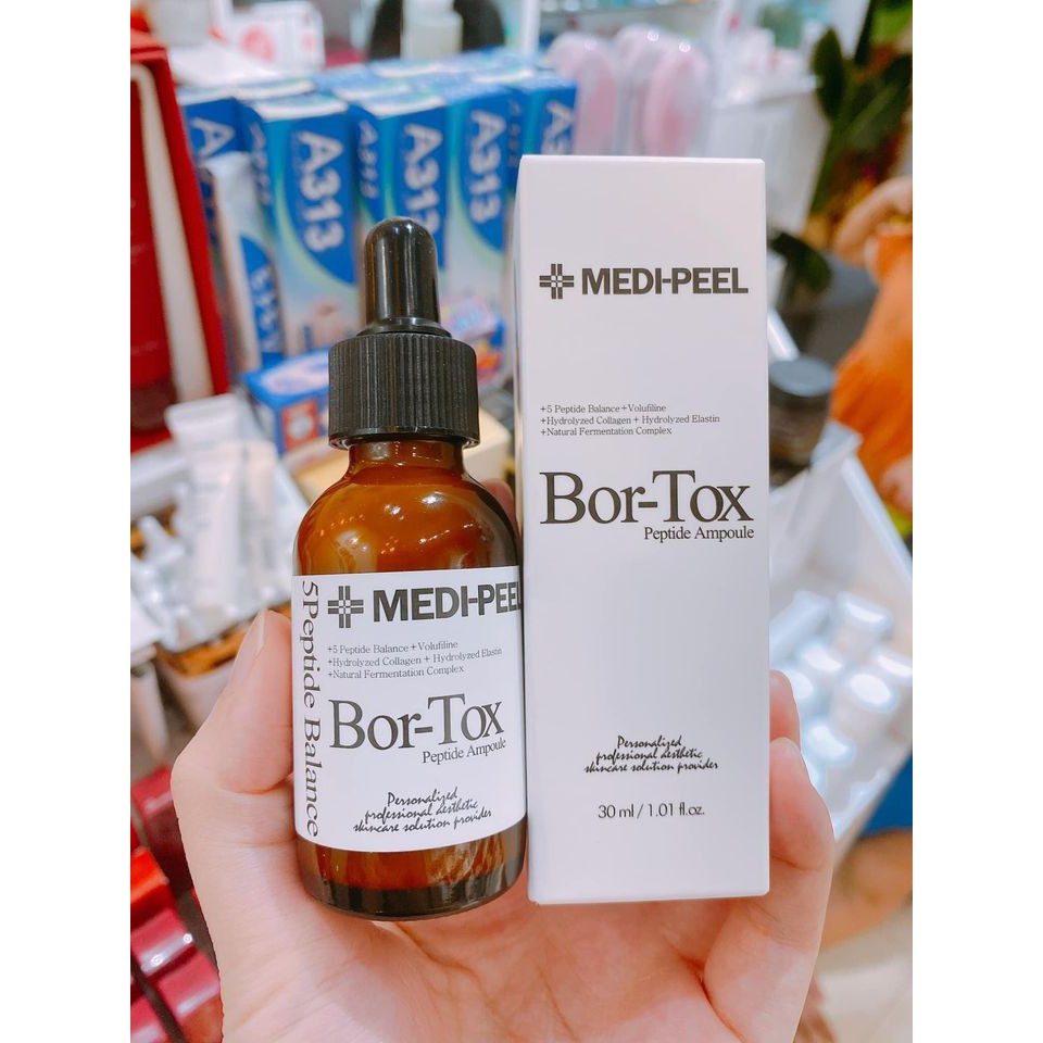 Tinh Chất Căng Bóng MEDIPEEL BORTOX Peptide Ampoule 30ml / Medi-Peel Bor-Tox 30ml