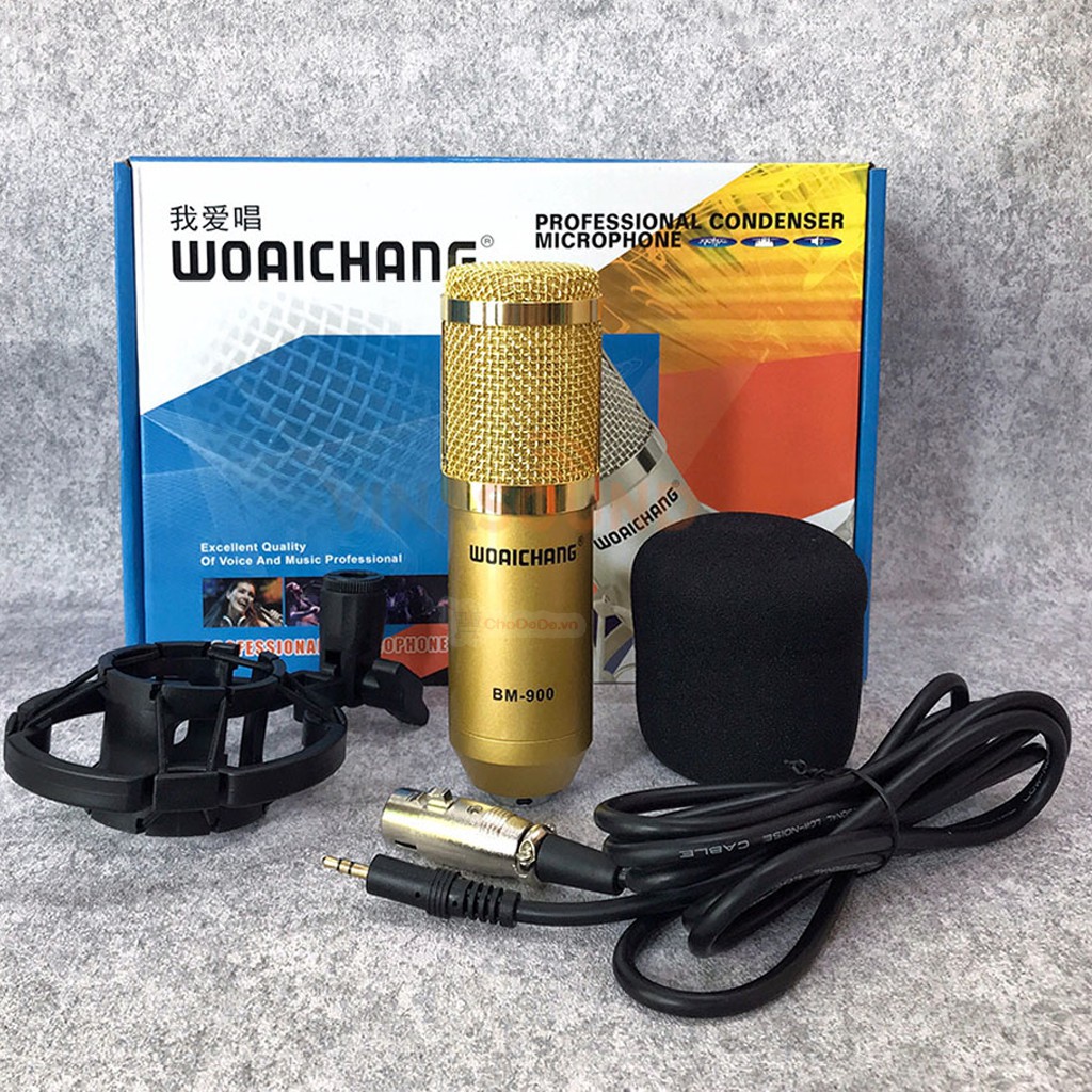 Combo thu âm livestream Sound Card XOX K10 bản 2020 Mic thu âm BM900 Soundcard Mic Karaoke Livetream
