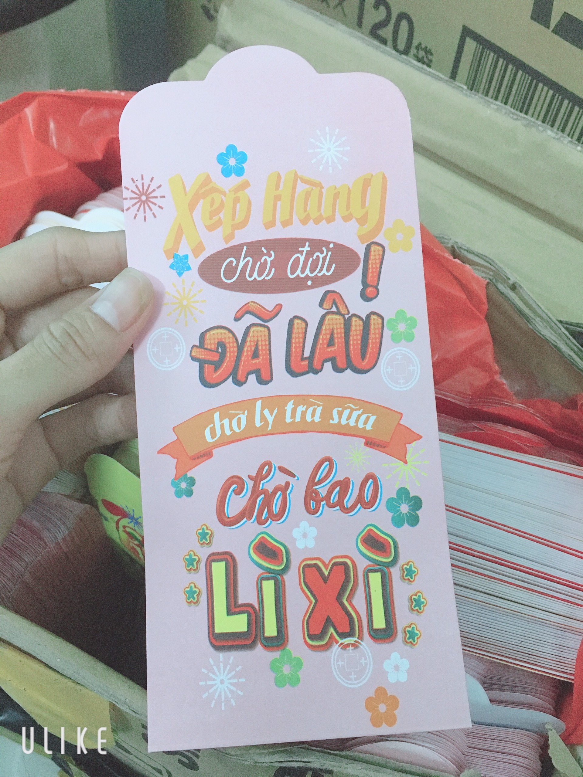 SET 5 BAO LÌ XÌ TẾT ĐỘC LẠ NHIỀU HÌNH 2021