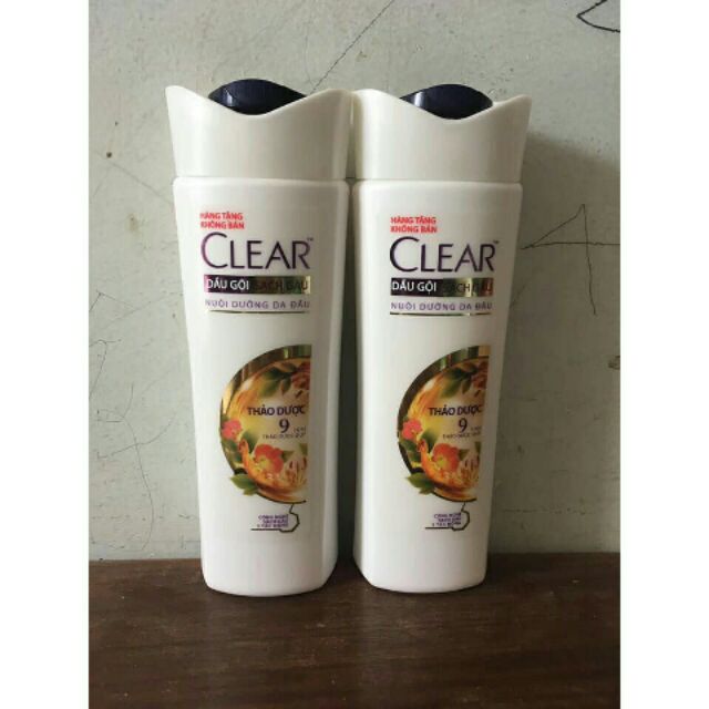[HCM]Dầu gội đầu Clear Thảo Dược 140g( hàng khuyến mãi) - Combo 2 chai