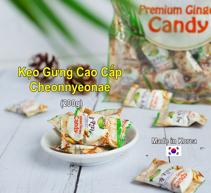 KẸO GỪNG HÀN QUỐC 200G
