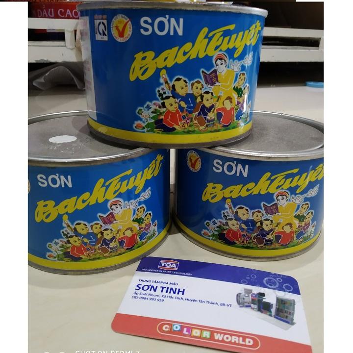 Sơn Bạch Tuyết ( sơn dầu chống gỉ đỏ- anlkyd) 400g