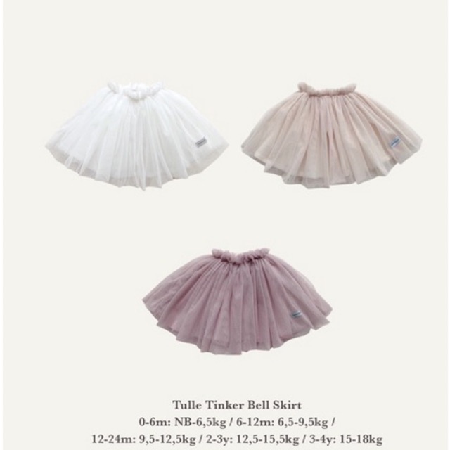Tinker Bell Tutu Skirt 21 (Chân váy tutu xòe bồng) Macro & Micro