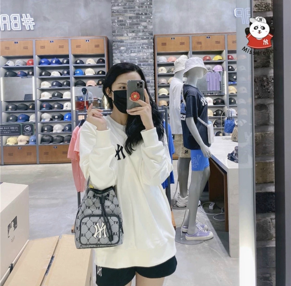 Túi Dây Rút M L B Canvas  (Authentic Tuồn)