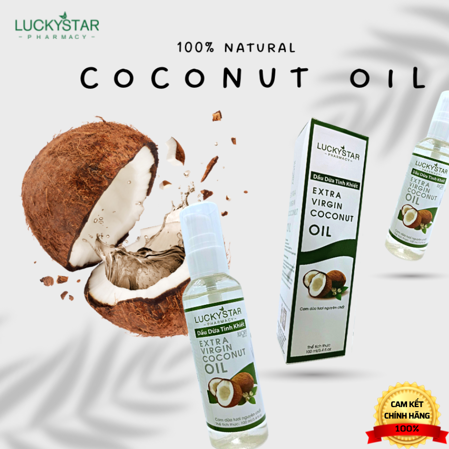 Tinh Dầu Dừa Lucky Star  100ml