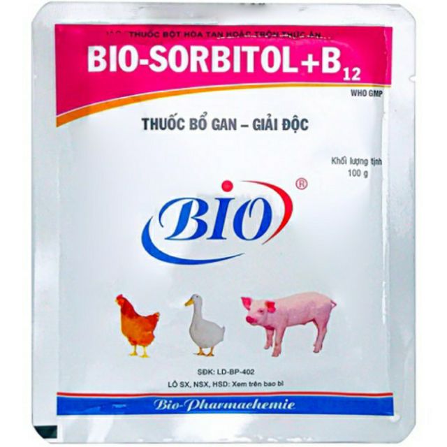 BIO SORBITOL B12 GIẢI ĐỘC GAN THẬN, MẬT, BỔ GAN, THẬN