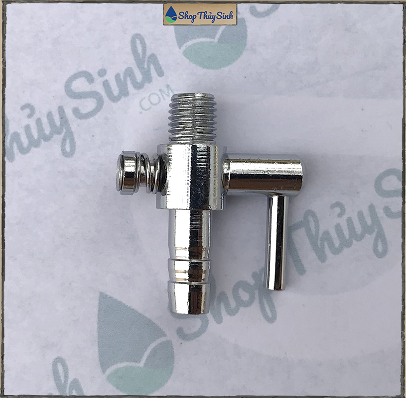 Van khóa oxy inox loại có ren