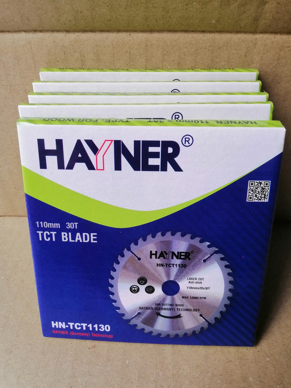 Lưỡi cưa gỗ 100mm (110mm) 30 răng HAYNER