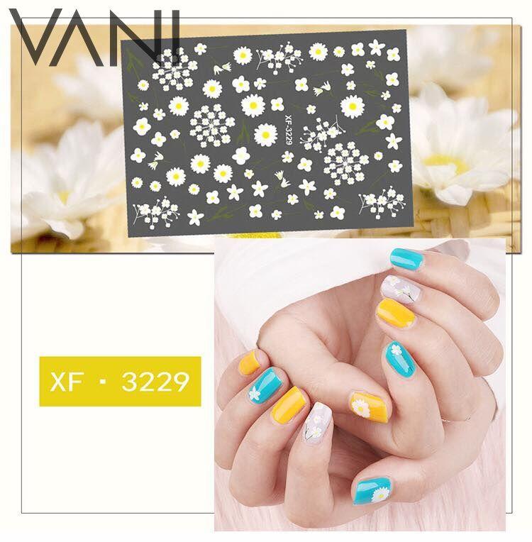 [HCM]STICKER NAIL DÁN MÓNG TAY HÌNH TRÁI CÂY VÀ HOA DỄ THƯƠNG - VANI STORE