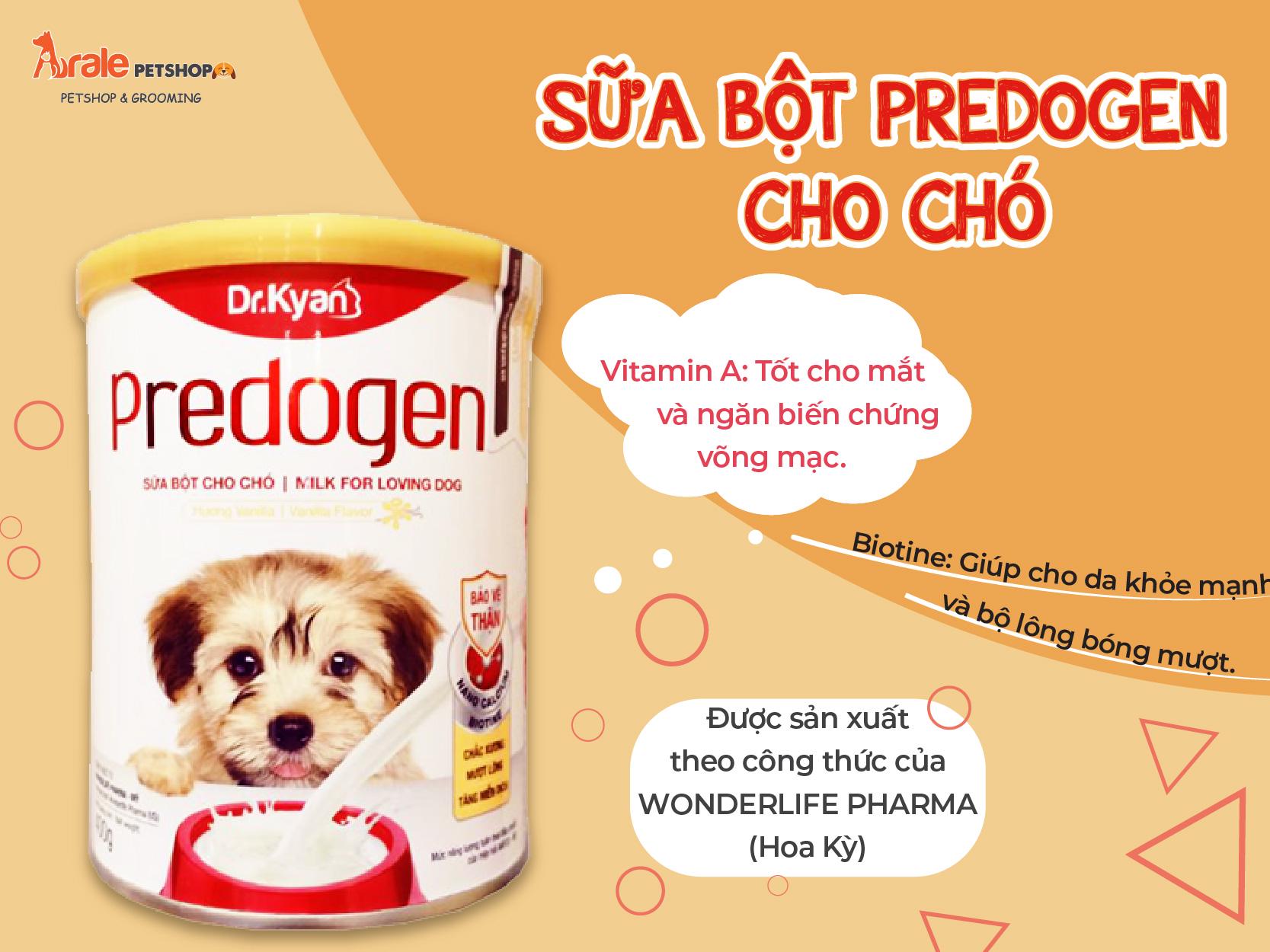 Sữa Predogen Cho Chó 110G