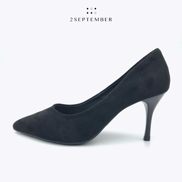 [HCM]Giày cao gót 8cm mũi nhọn 2September Cosmo 8 Black