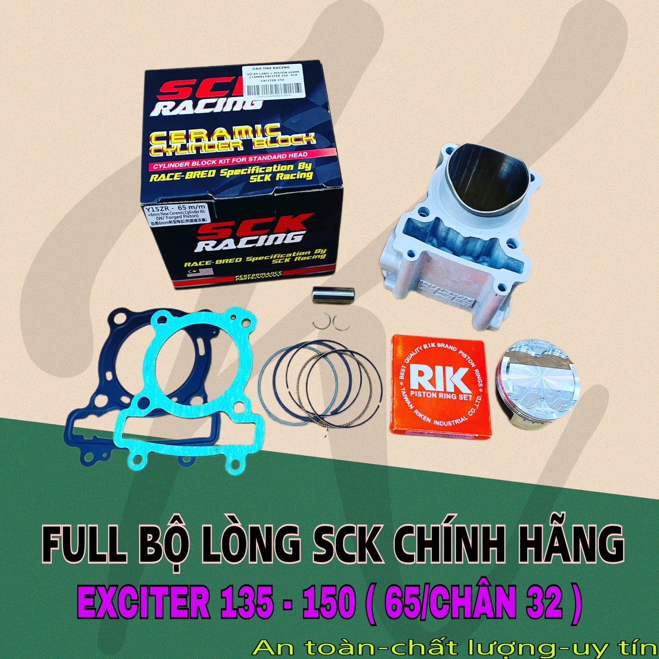 Sck exciter 65 genuine foot 27 and 32
