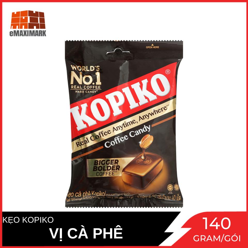 Kẹo cà phê kopiko coffee gói 140g