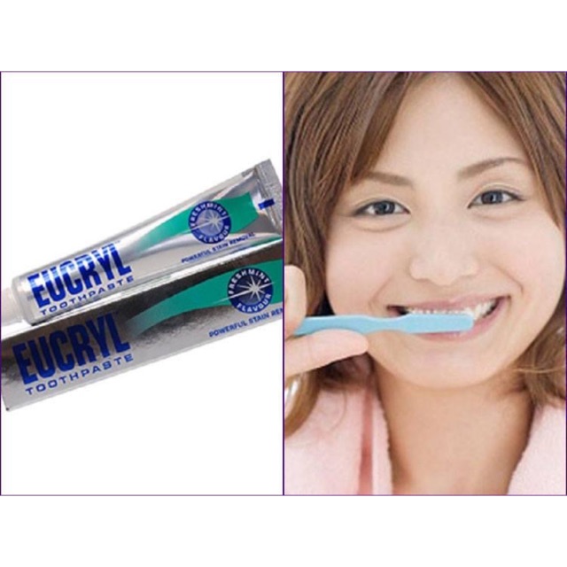 [HCM]Kem Tẩy Trắng Răng EUCRYL Anh Quốc