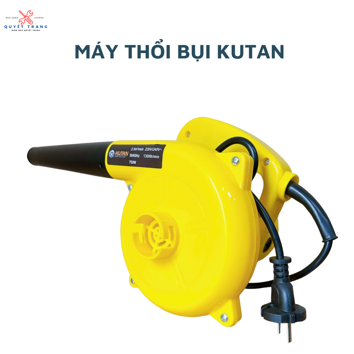 Máy thổi bụi điện kutan nhỏ gọn công suất 750w