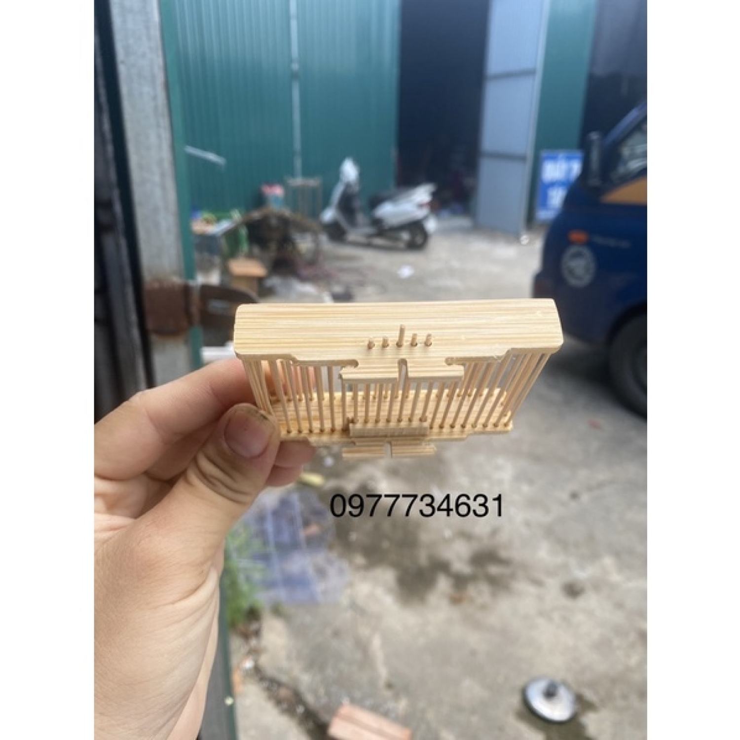 Rọ Dế Tre Đôi dành cho lồng chim chào mào