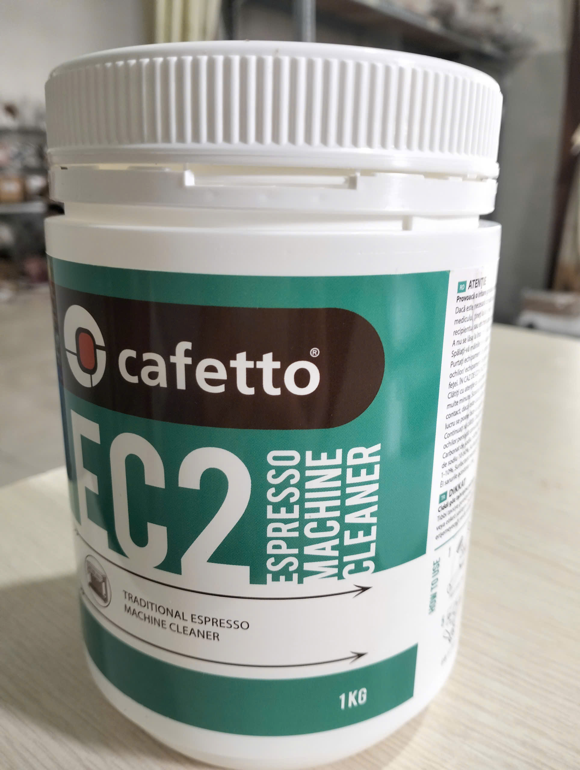 Bột vệ sinh máy pha cà phê Cafetto EC2